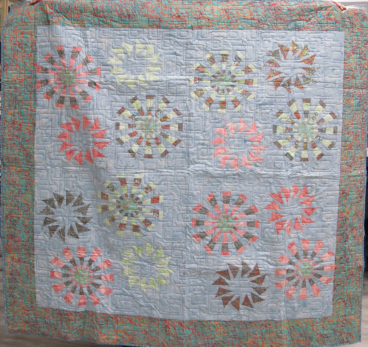 Prairie Pinwheels Quilt Kit