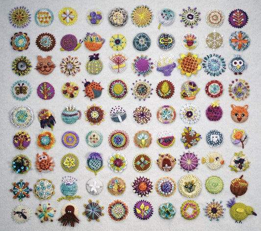 Toned Down Circle Sampler Kit - Sue Spargo