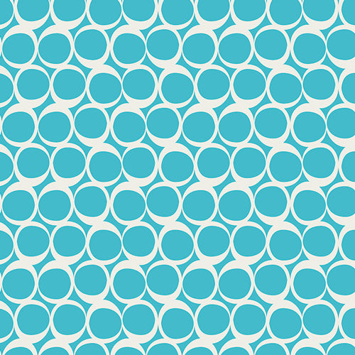 Crystalline Blue Round Elements