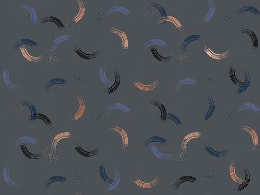 Twirl Dark Grey -- Sarah Watts -- Ruby Star Society