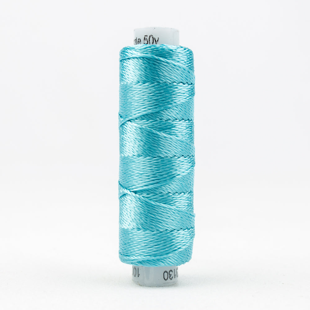 Sue Spargo's Solid Razzle Thread - 100% Rayon Thread - RZ3130 - Aqua Sea