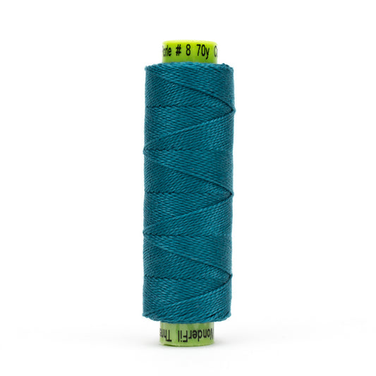 Sue Spargo's Eleganza 8 Weight Pearle Cotton Solid Primitive Collection - Union Blue - EZ-60