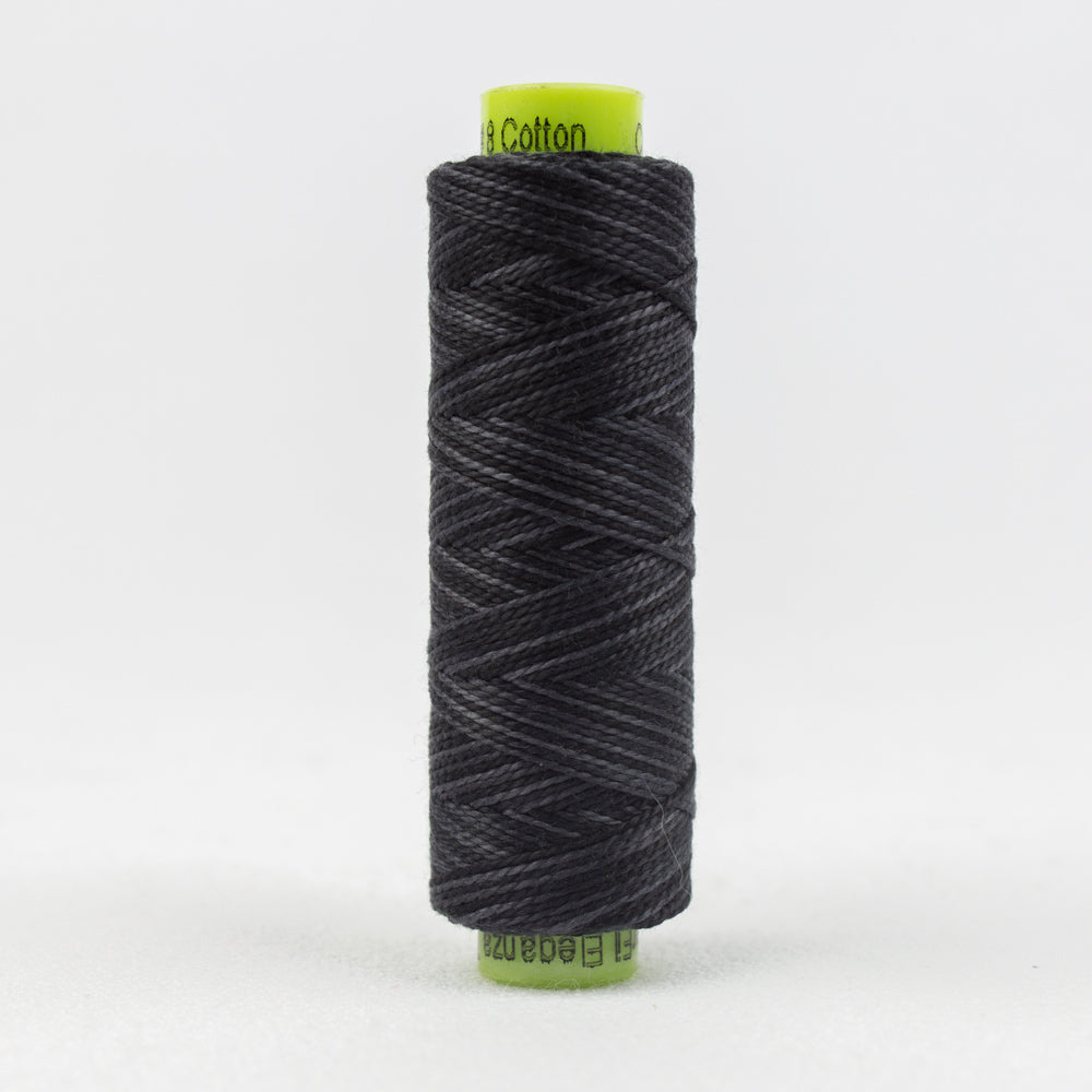 Sue Spargo's Eleganza Pearle Cotton Variegated - Carbon - EZM04