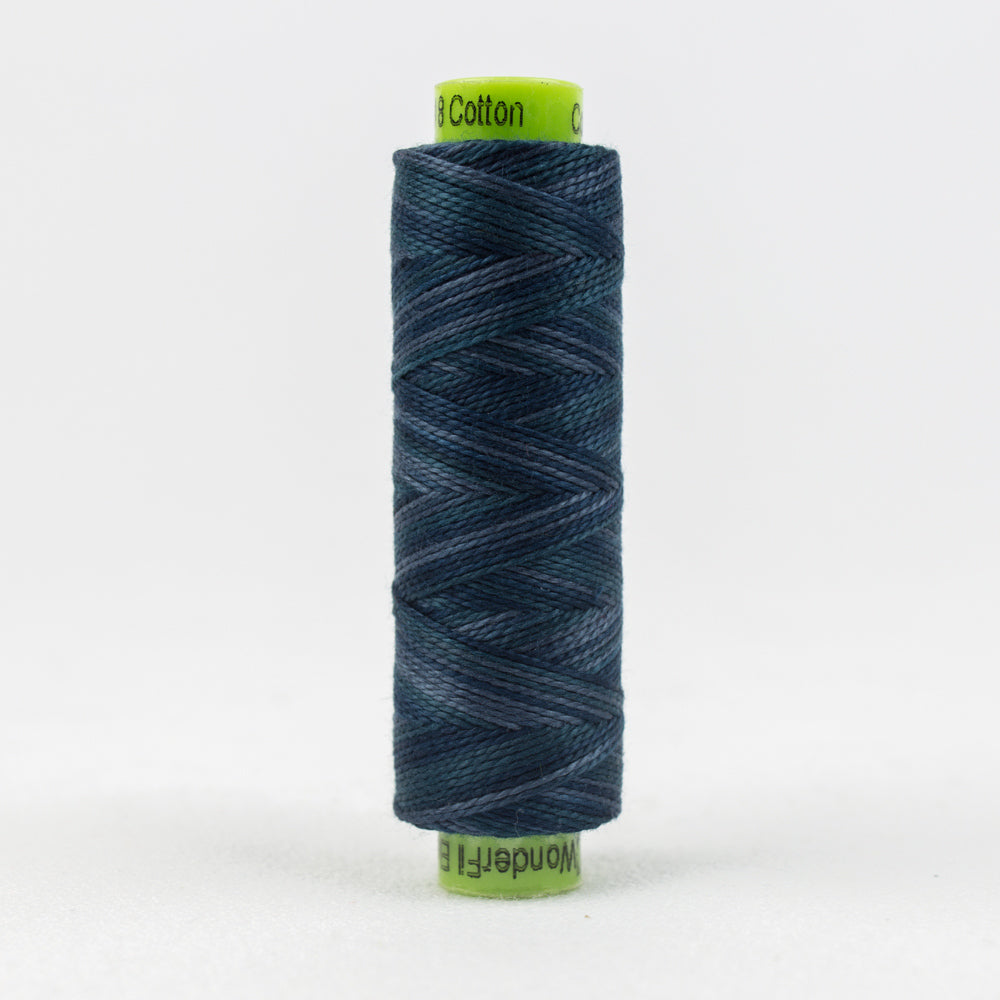 Sue Spargo's Eleganza Pearle Cotton Variegated - Inked - EZM17