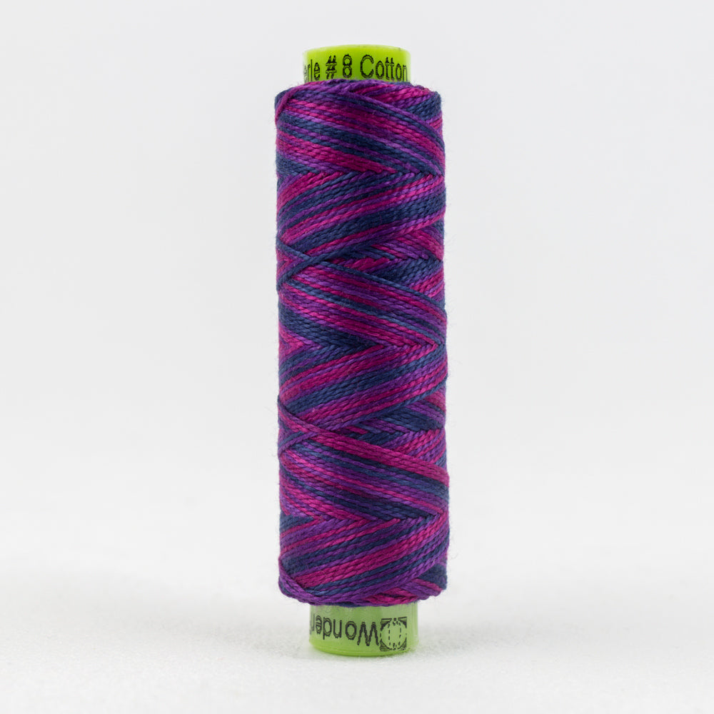 Sue Spargo's Eleganza Pearle Cotton Variegated - Rocky Royalty - EZM33