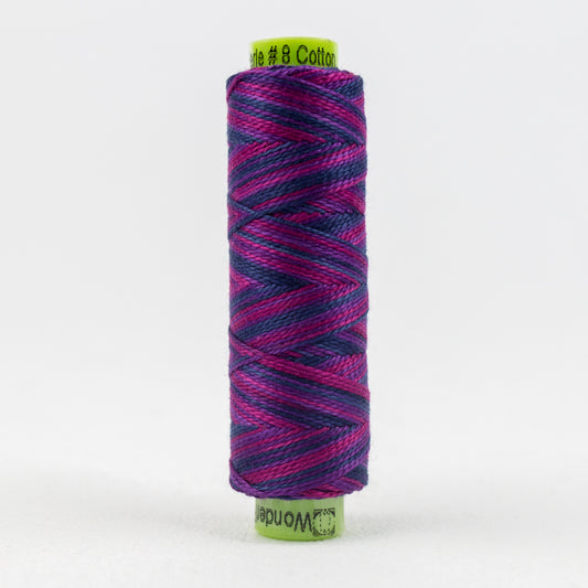 Sue Spargo's Eleganza Pearle Cotton Variegated - Rocky Royalty - EZM33