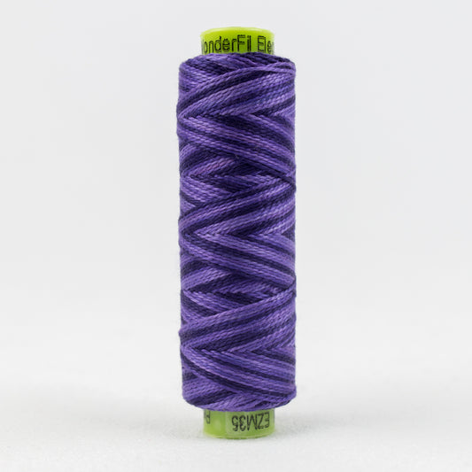 Sue Spargo's Eleganza Pearle Cotton Variegated - Lavender Fields - EZM35