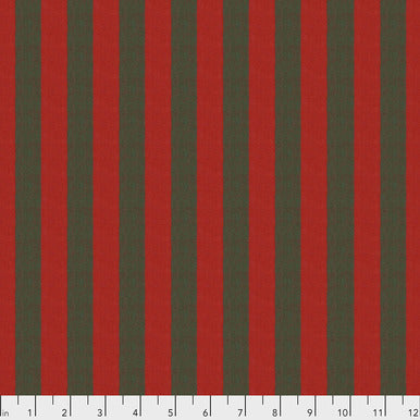 Kaffe Fassett Shot Cottons Wide Stripes - Chestnut