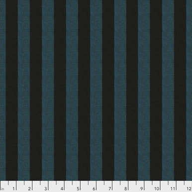 Kaffe Fassett Shot Cottons Wide Stripes - Fjord