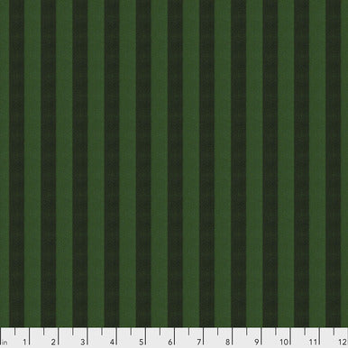 Kaffe Fassett Shot Cottons Narrow Stripes - Seaweed