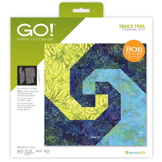 GO! Snail's Trail-8" Finished Die