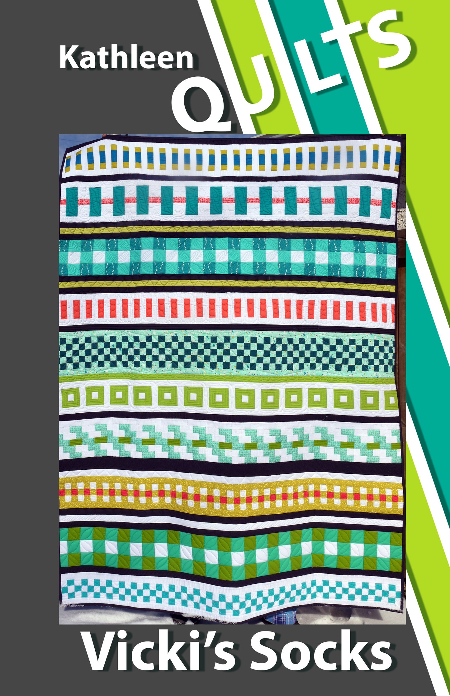 Vicki's Socks Pattern - QFTH TV Online Sew-along - Digital Copy