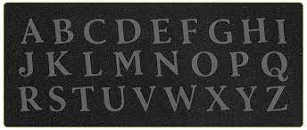 GO! Classic 2" Alphabet Uppercase Set Die