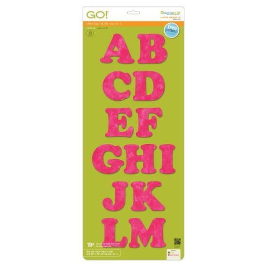 GO! Carefree Alphabet Upper Case Set (2 Dies)