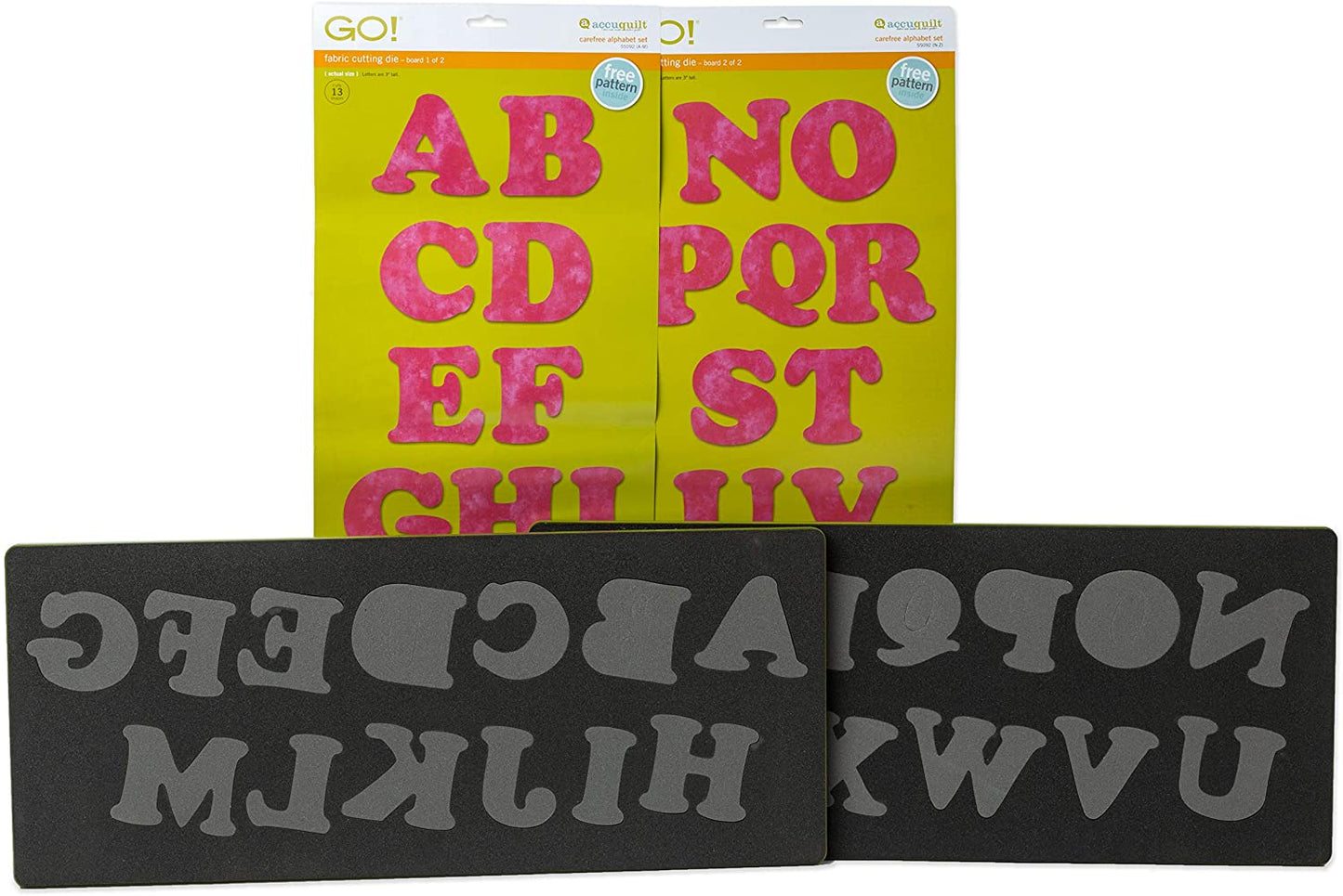 GO! Carefree Alphabet Upper Case Set (2 Dies)