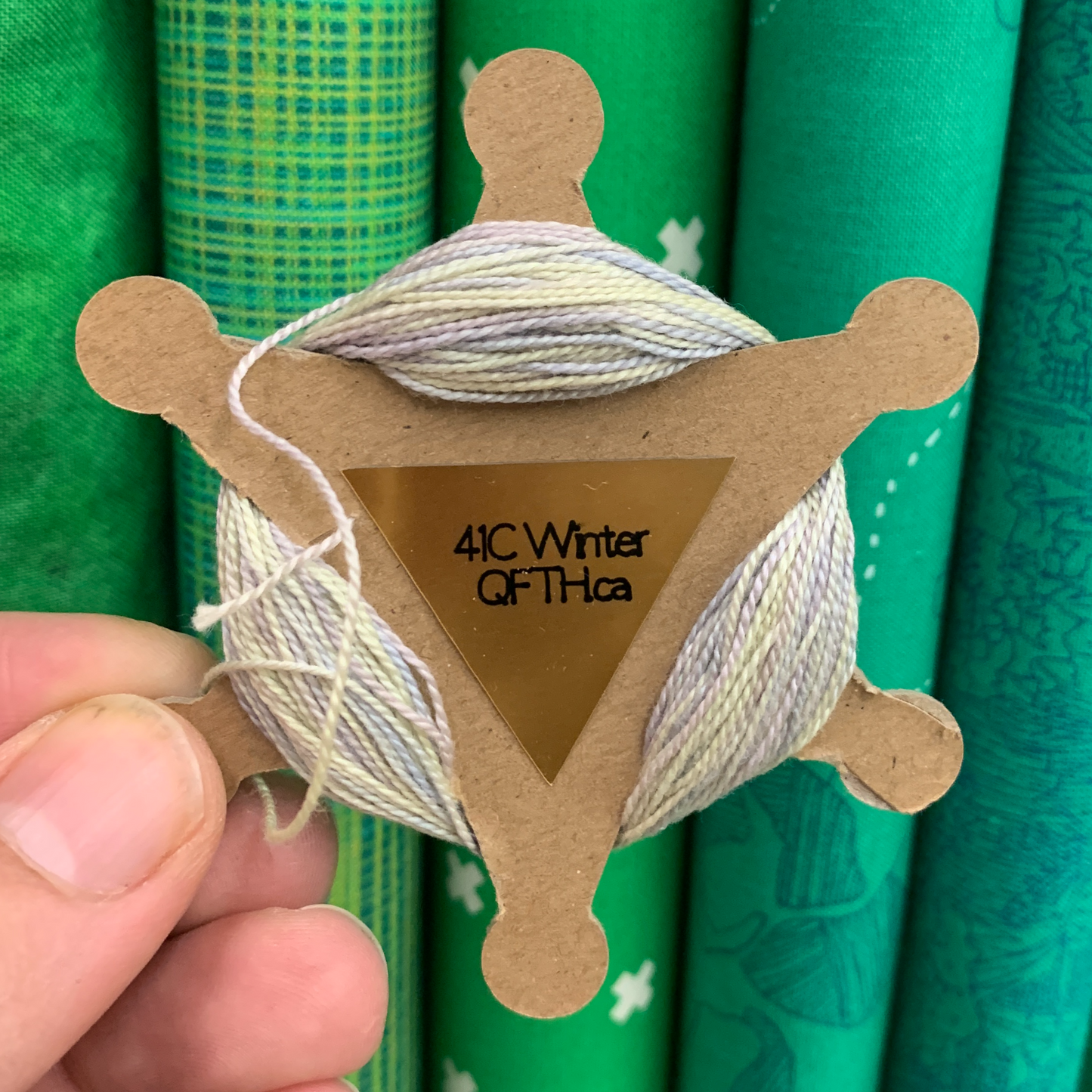 House of Embroidery + Sue Spargo Hand Dyed Threads - 41C Winter
