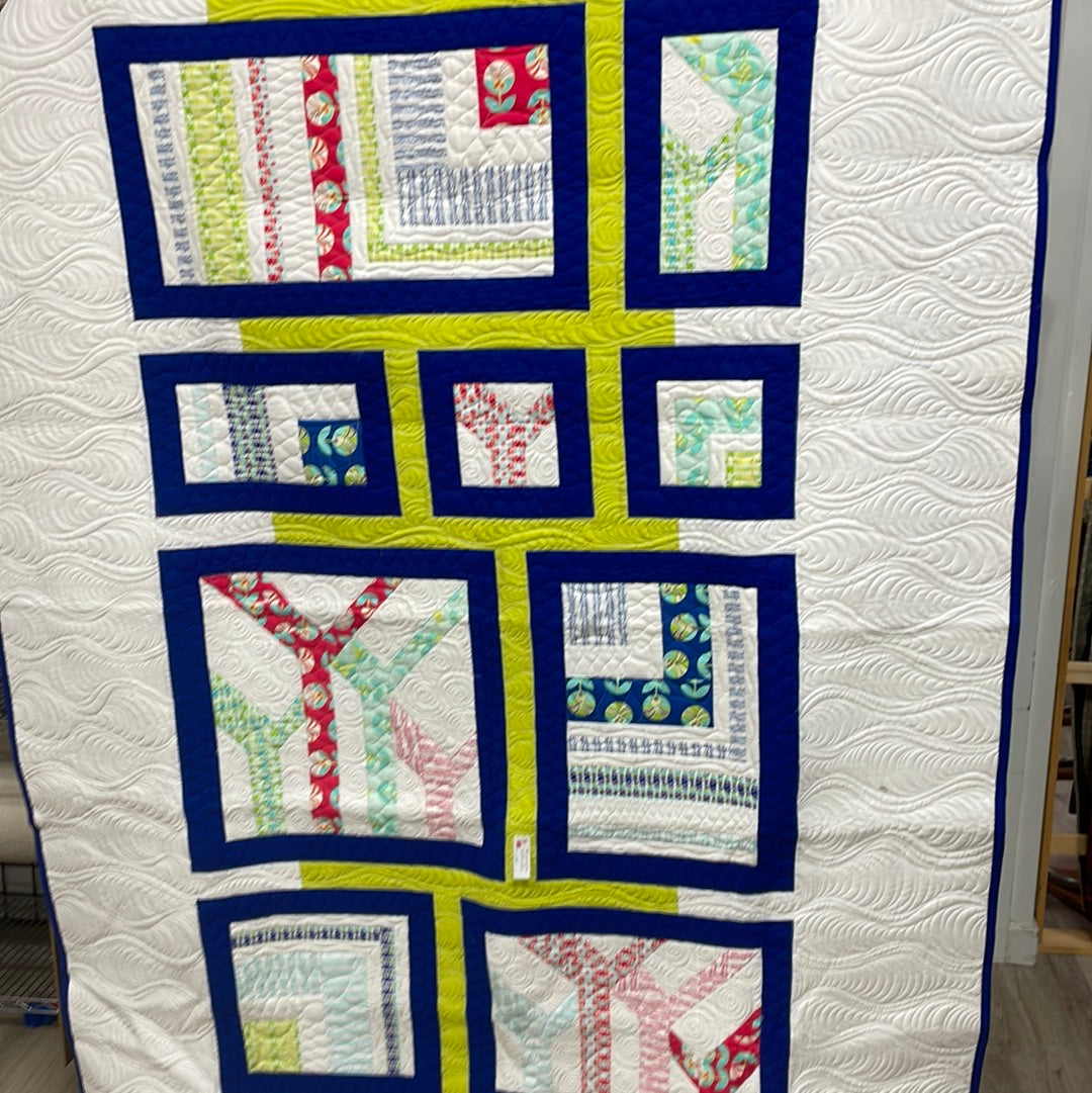 Modern "Y" Sampler Quilt