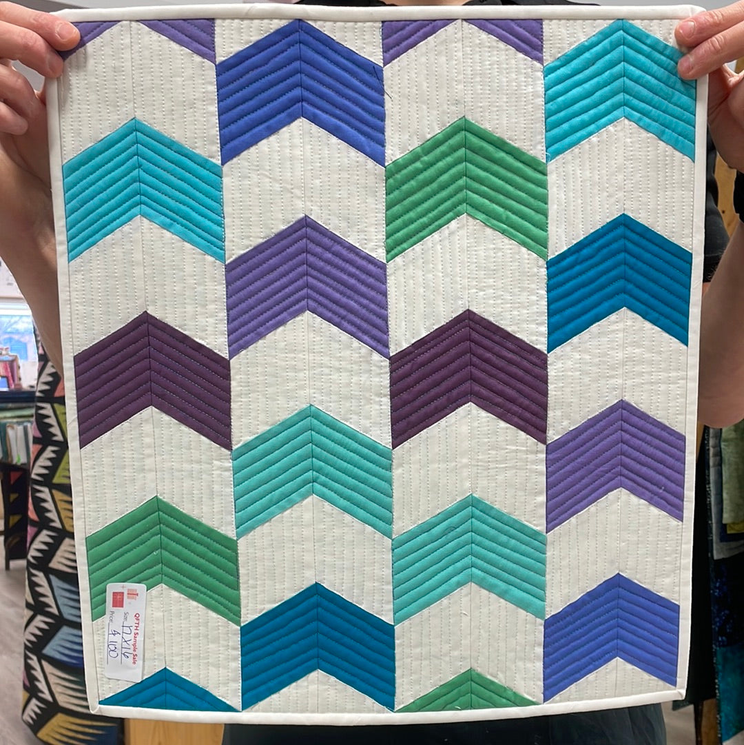 Chevron Mini Quilt