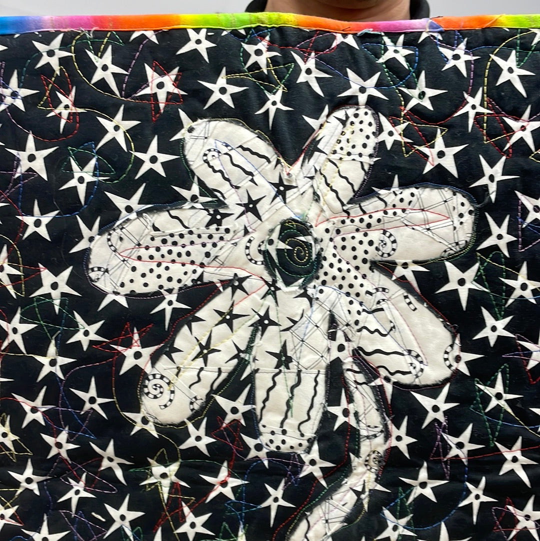 Applique Flower Wall Hanging