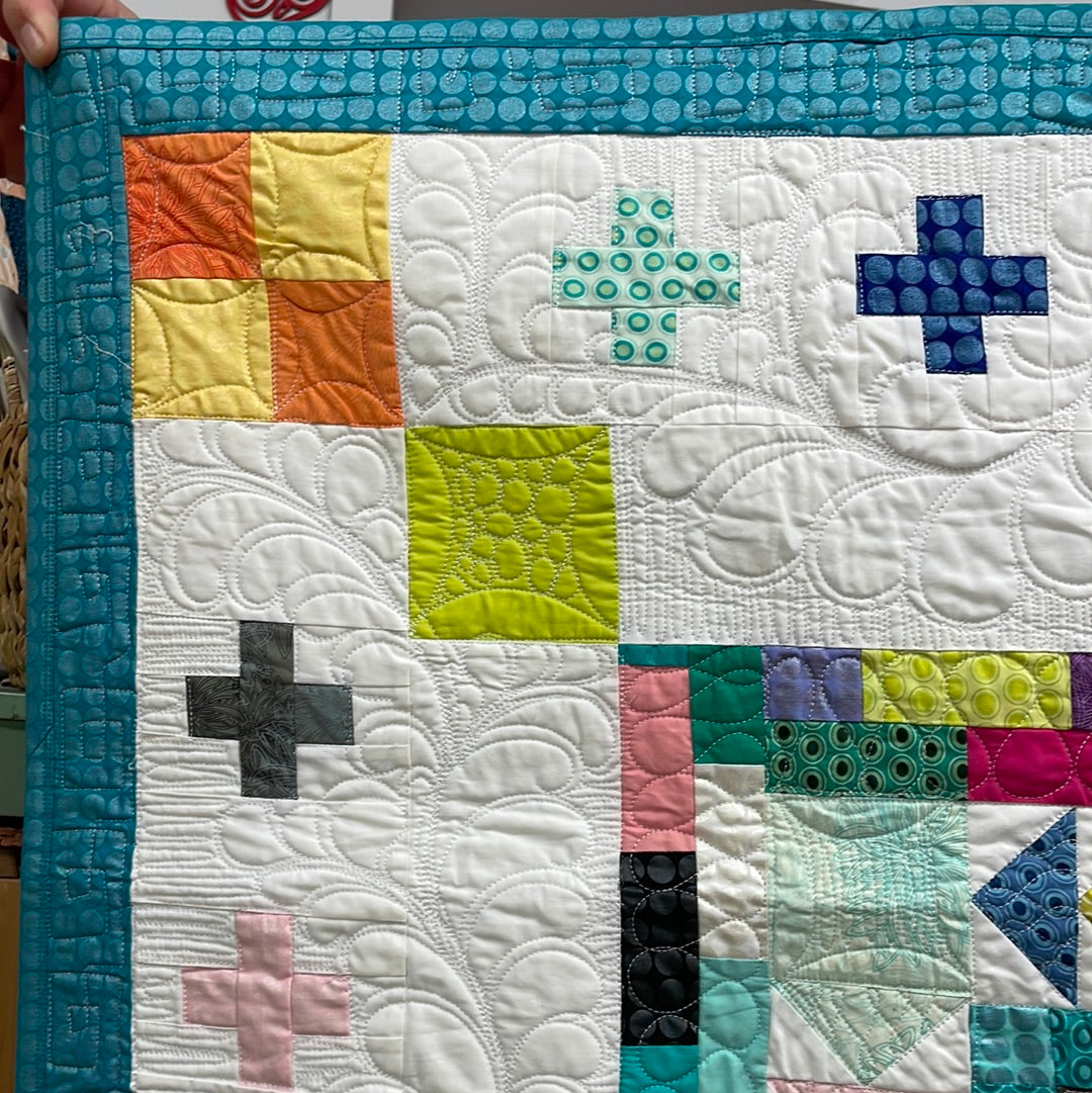 Colourful Medallion Quilt