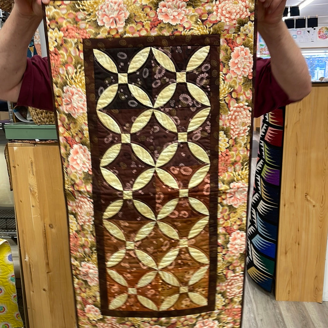 Japanese Print Table Runner