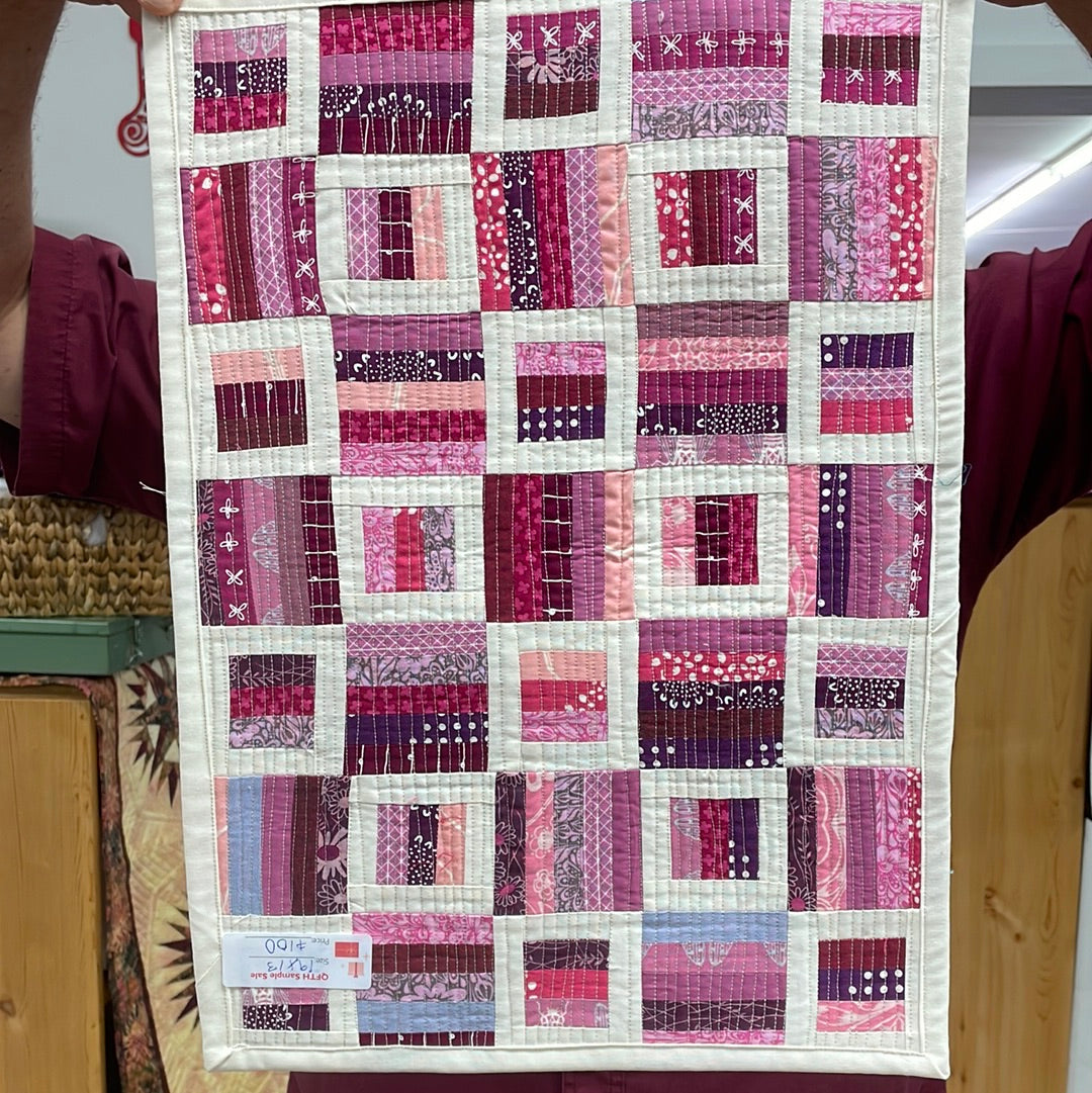 Pink Mini Quilt