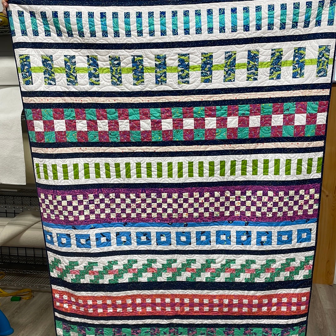 Vicki's Socks Quilt - Ardelle's Verson