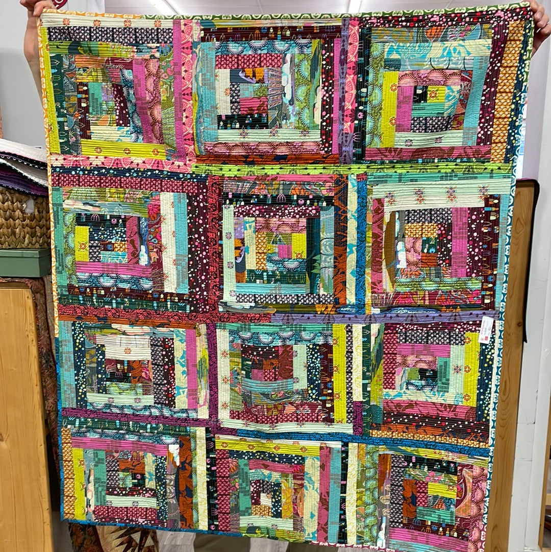 Log Cabin Quilt