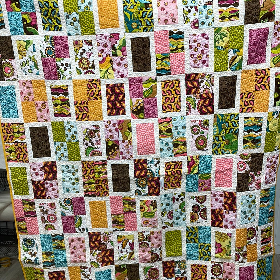 Flower Print Quilt