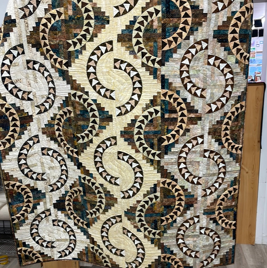 Osprey Log Cabin Quilt