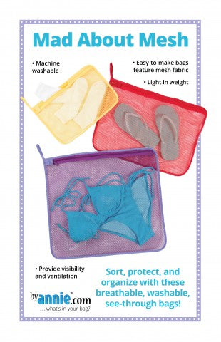 Mad About Mesh - Bag Pattern - By Annie