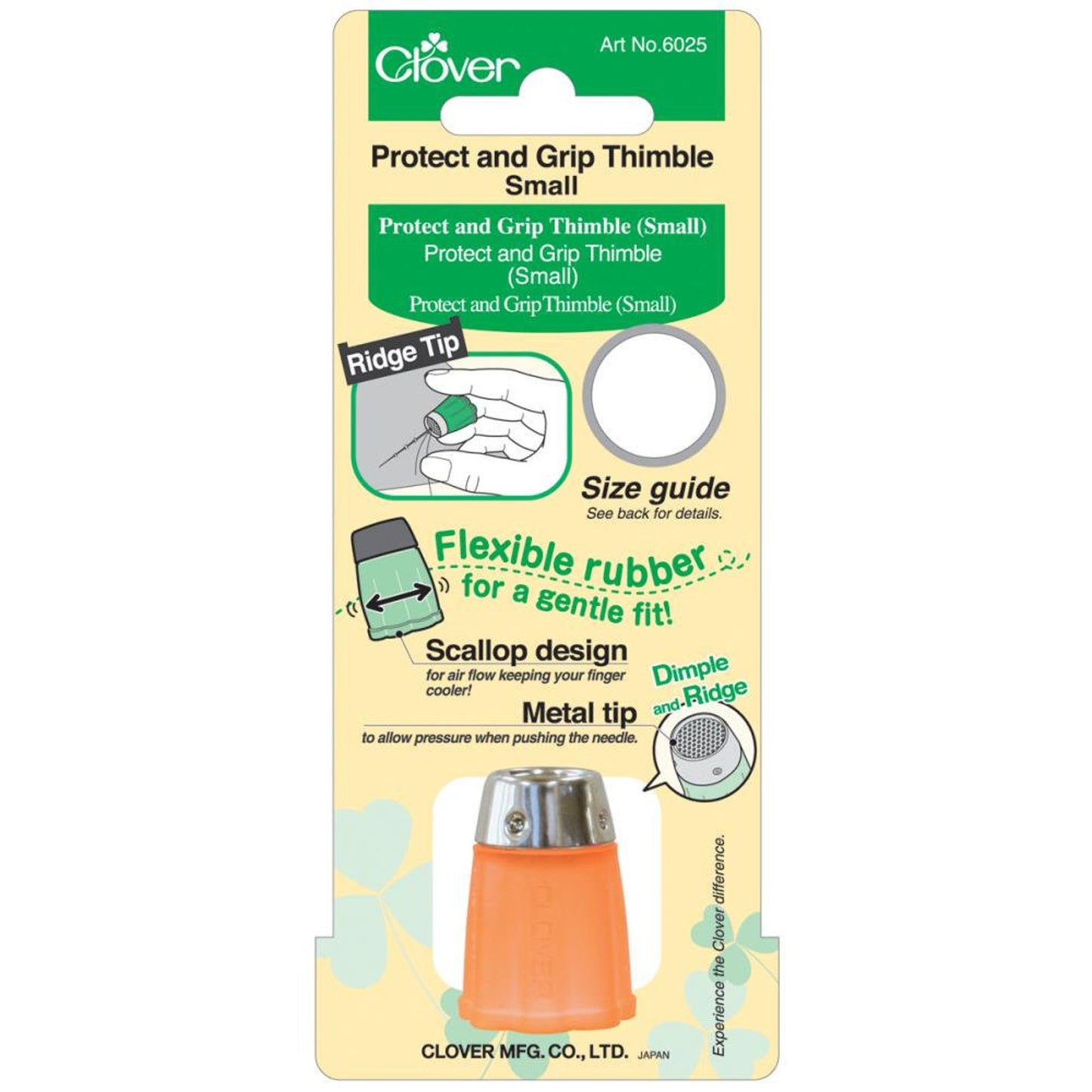 Clover Protect and Grip Thimble
