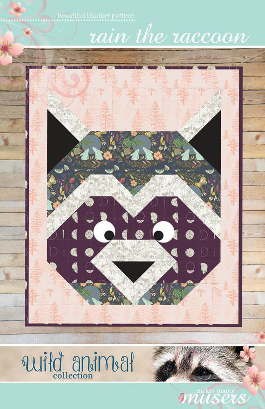 Rain the Raccoon Pattern