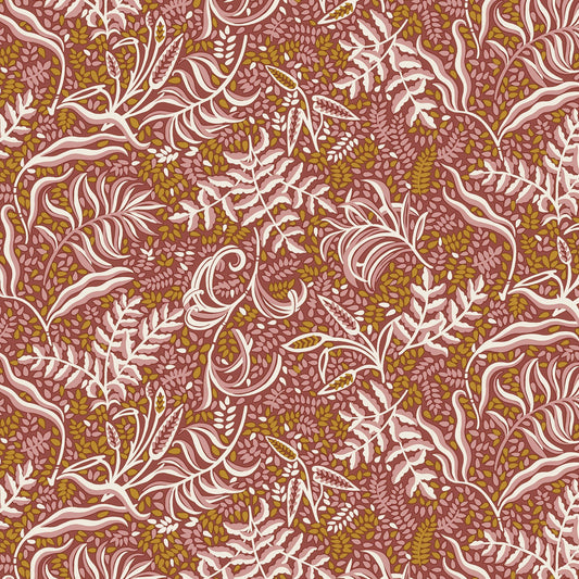 Autumn Woodland Fabric || Liberty of London Quilting Cotton || Rustling Grasses in Rust