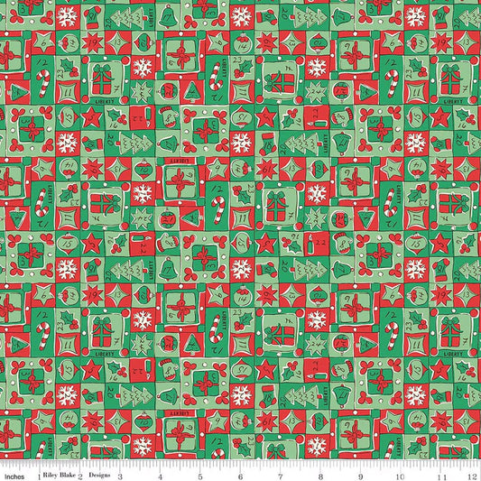 Festive Magic || Liberty Fabrics|| Jolly Countdown C