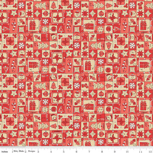Festive Magic || Liberty Fabrics|| Jolly Countdown D
