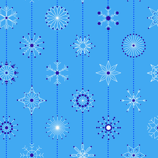 Century Prints - Deco Frost by Giucy Giuce - Frost Snowflakes