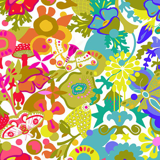Color Wheel Fabrics by Alison Glass - Day Art Theory Whole Cloth