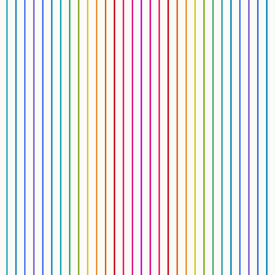 Color Wheel Fabrics by Alison Glass - Day Spectrum Stripe