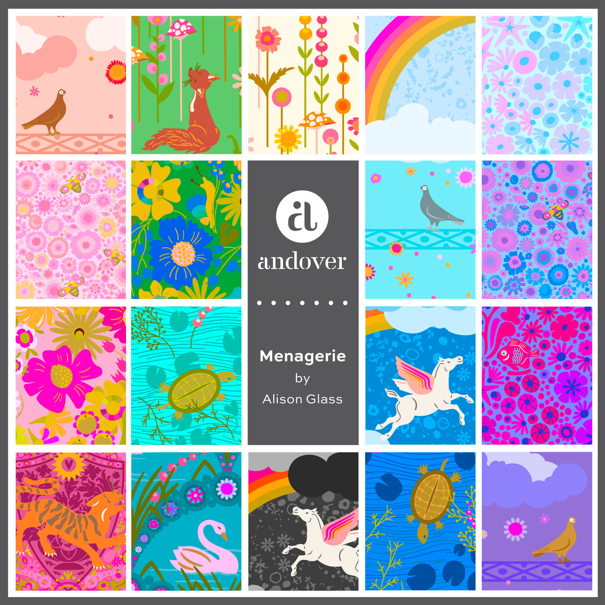 Menagerie || Alison Glass || 30 Fabric Bundle