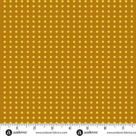 Jinny Fabrics || Alison Glass || Dotty in Butterscotch