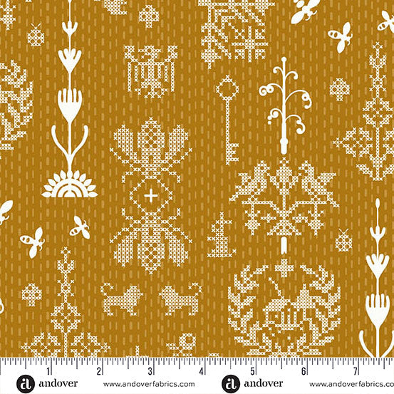 Jinny Fabrics || Alison Glass || Rework in Amber
