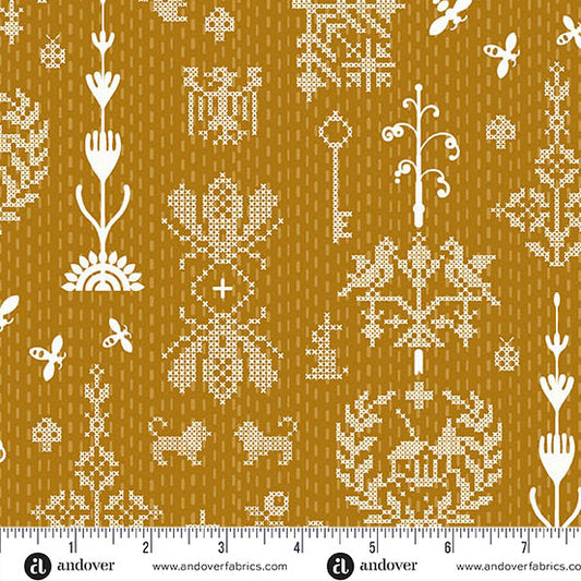 Jinny Fabrics || Alison Glass || Rework in Amber