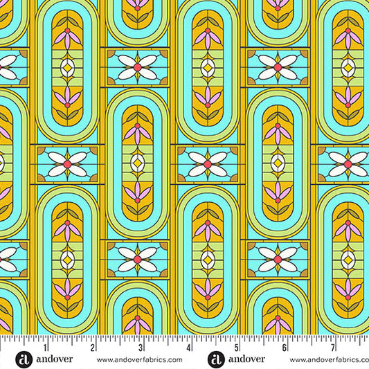 Jinny Fabrics || Alison Glass || Stained in Mint