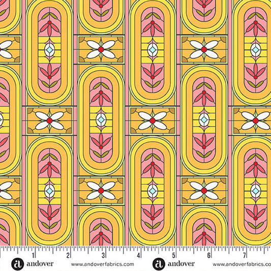 Jinny Fabrics || Alison Glass || Stained in Taffy