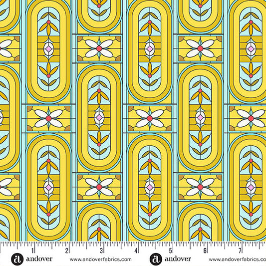 Jinny Fabrics || Alison Glass || Stained in Gold