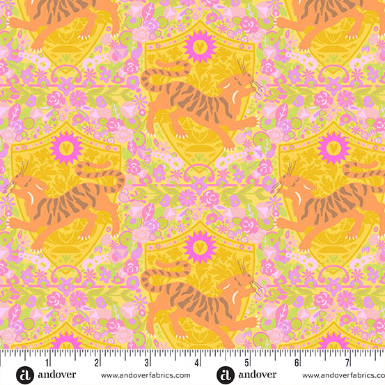 Menagerie || Alison Glass || Tiger Lighter Honey || Preorder, Arrives December / January