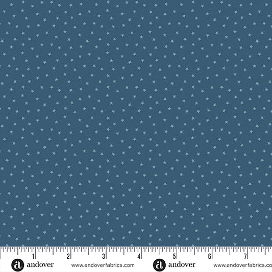 Twinkle Fabric - Laundry Basket Quilts - Ocean Blue