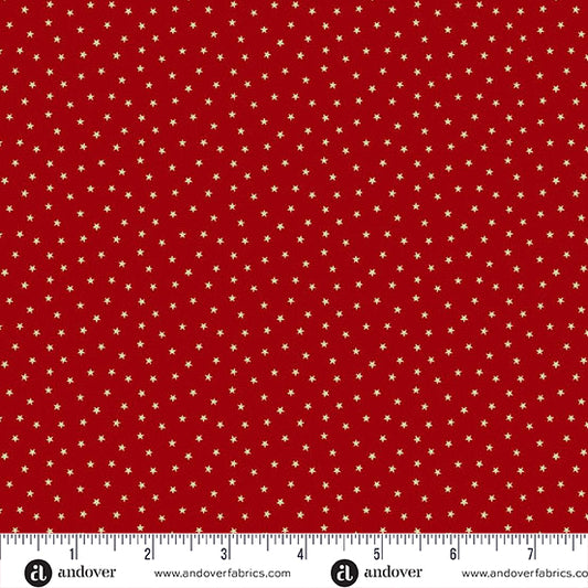 Twinkle Fabric - Laundry Basket Quilts - Red Rose