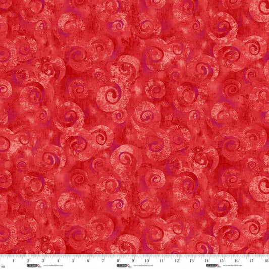 Spiral Storm 118" Wide Backing || Studio E || Valentine